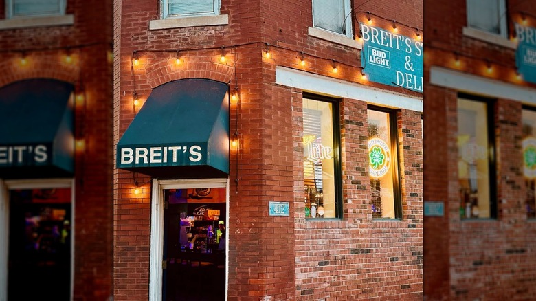 Exterior of Breit's Stein & Deli