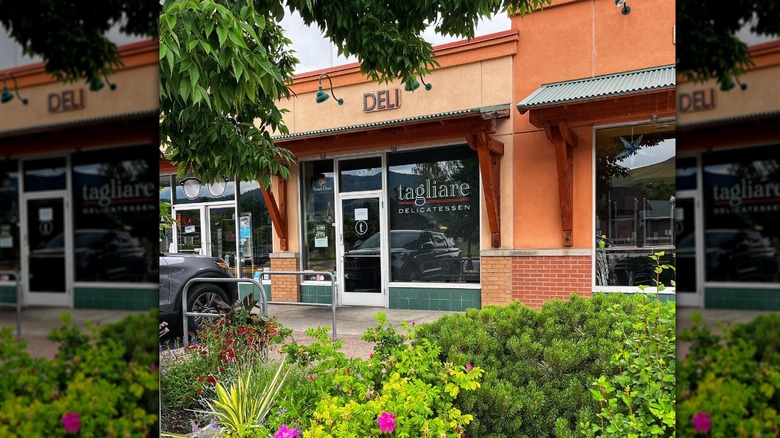 Exterior of Tagliare Delicatessen