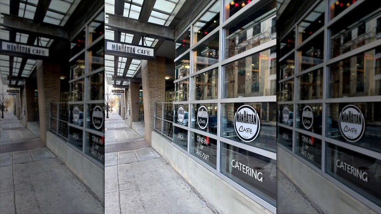 Exterior of Manhattan Cafe