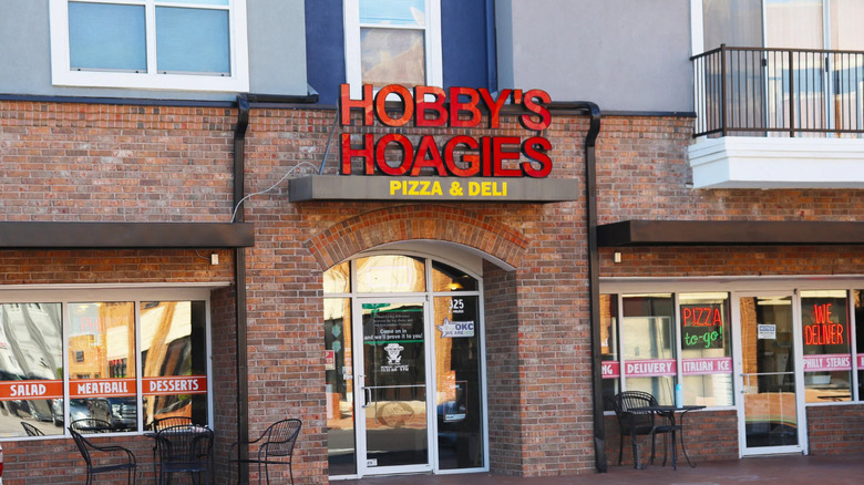 Exterior of Hobby's Hoagies
