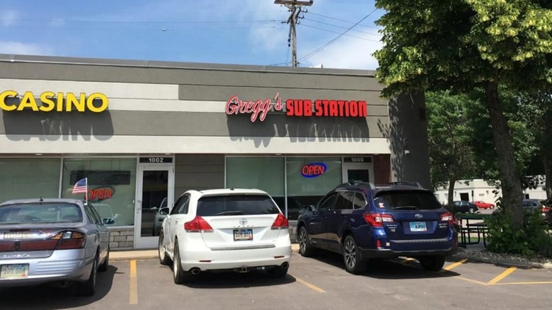 Exterior of Gregg's Substation and Casino