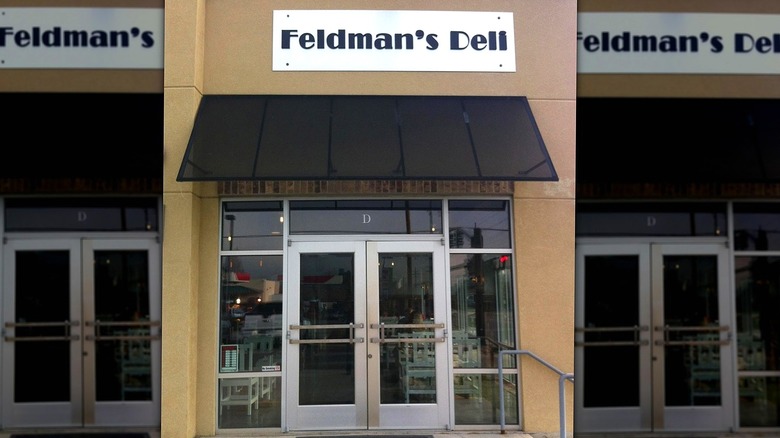 Exterior of Feldman's Deli
