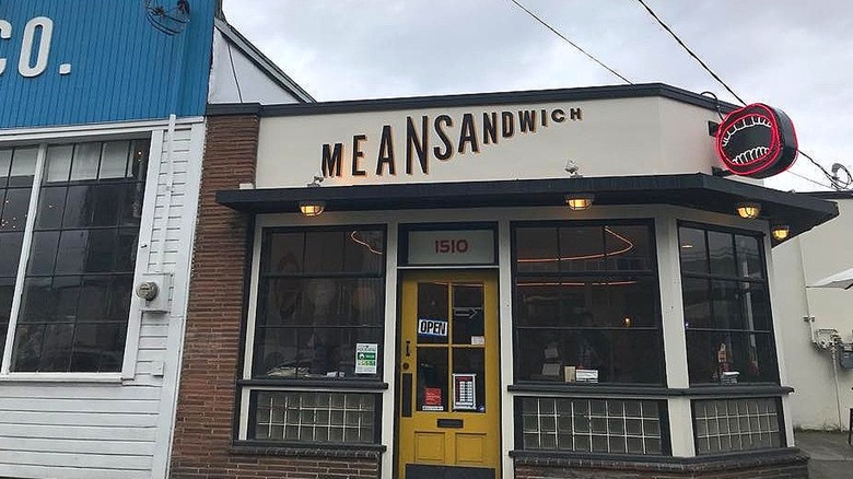 Exterior of Mean Sandwich