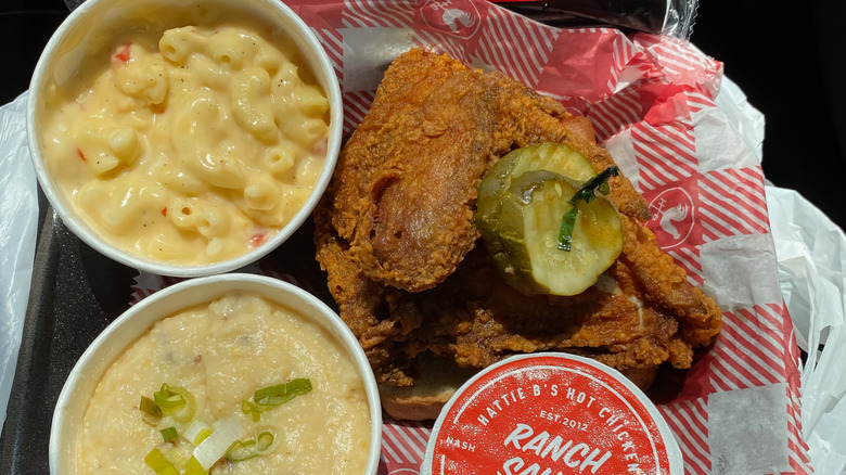Hattie B's plate, Nashville