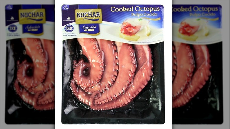 Package of Nuchar Cooked Octopus.