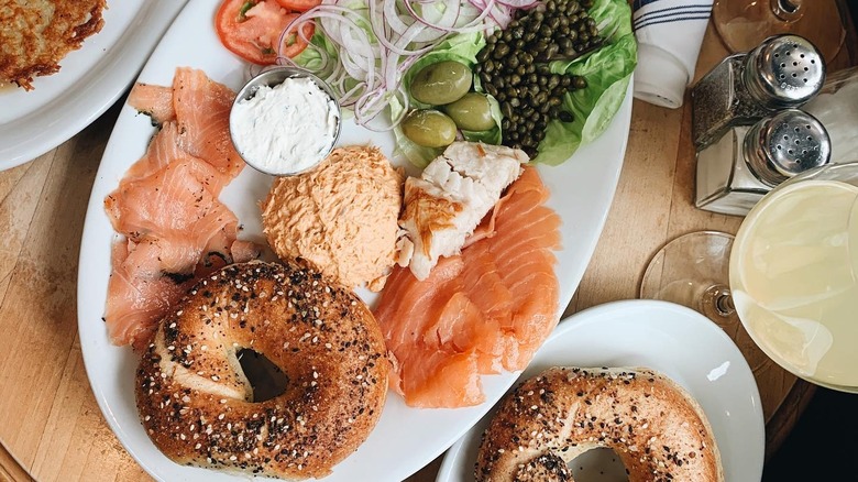 A smoked fish platter at The General Muir in Atlanta