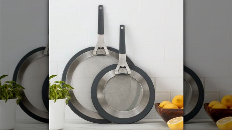 Costco MIU 2-piece Silicone Splatter Guards