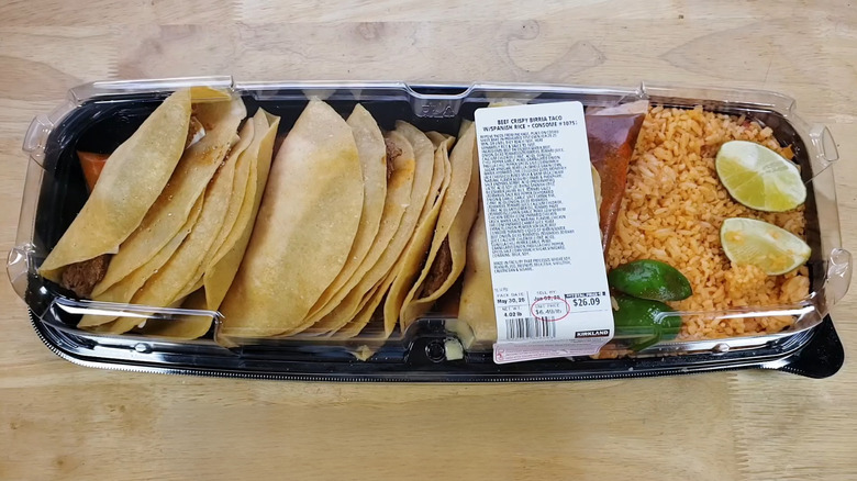 Beef Crispy Birria Taco Platter