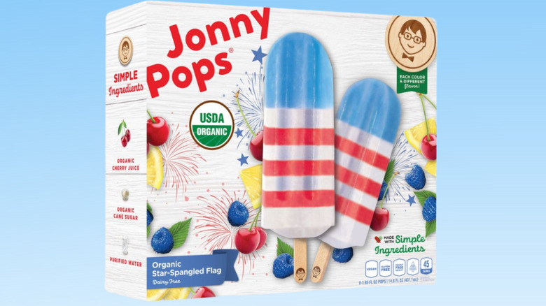 Jonny Pops Star Spangled Flag popsicles