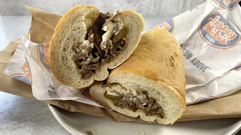 The Famous Philly from Jersey Mike's restaurant