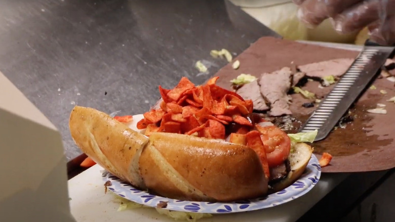 Prunedale's sandwich being prepared