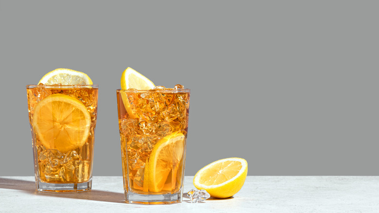 Scotch and lemon lime soda