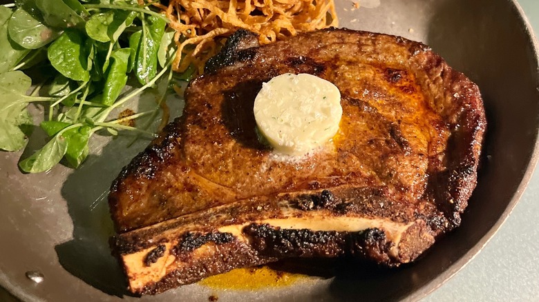 Cowboy steak at BOA Steakhouse