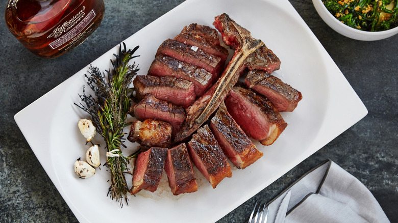 Porterhouse steak at Charcoal