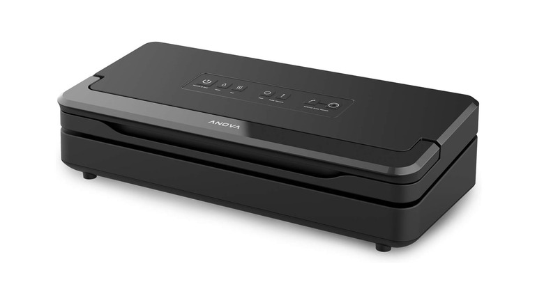 black food sealer against white background