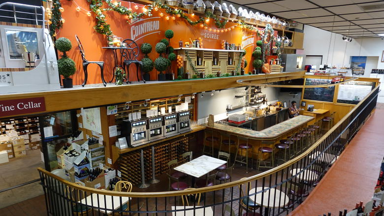 View of wine bar at Hi-Time Wine Cellars
