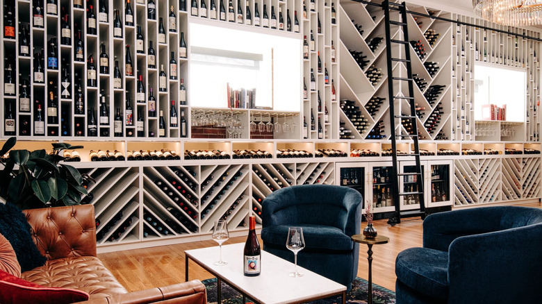 Interior of Ora et Labora in Portland