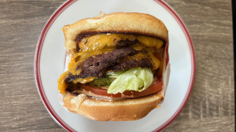 3x3 burger from In-N-Out
