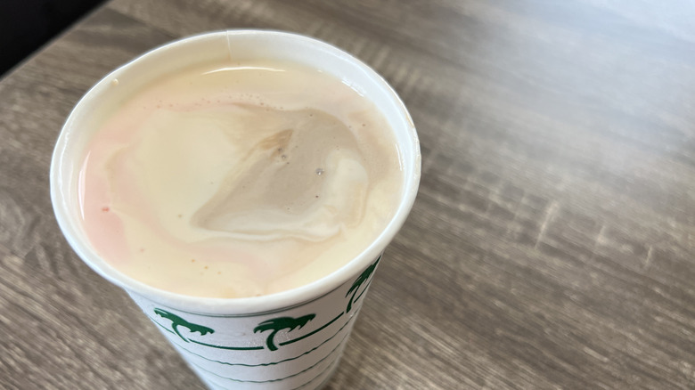 Neapolitan milkshake at In-N-Out