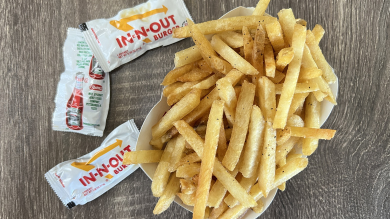 Well done fries at In-N-Out