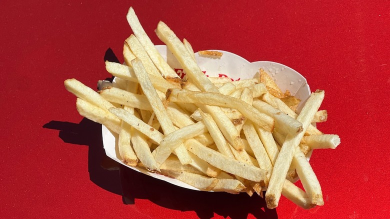 Light fries from In-N-Out