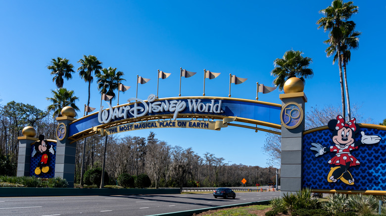 Walt Disney World entrance