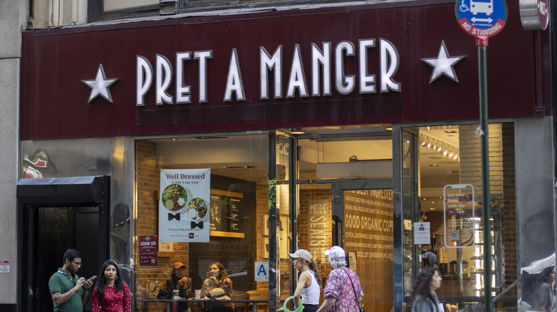 Pret a Manger exterior