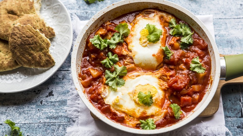 Shakshuka in a pan