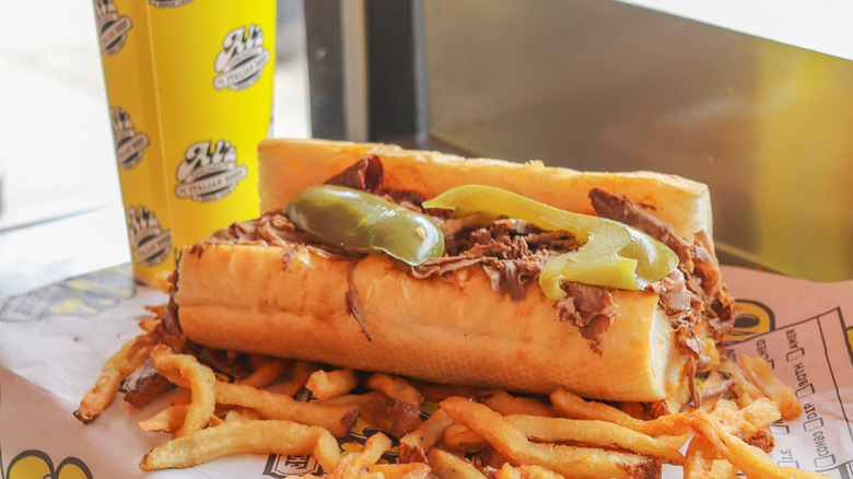 The icon Italian Beef Sandwich at Al's