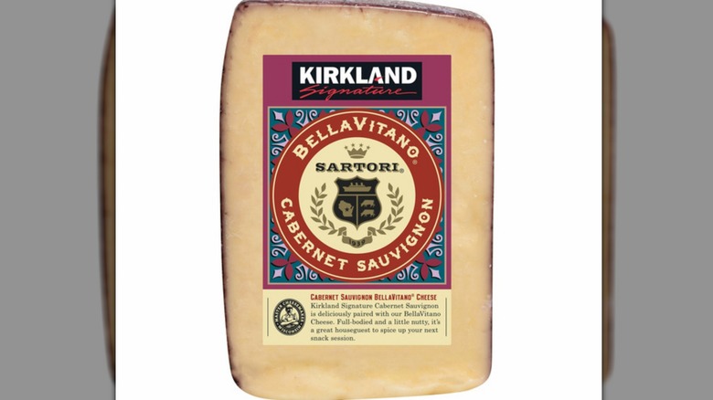 Kirkland Signature Sartori Bellavitano Cabernet Sauvignon Cheese