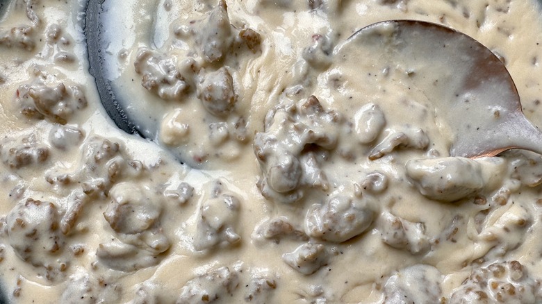 Biscuits and gravy