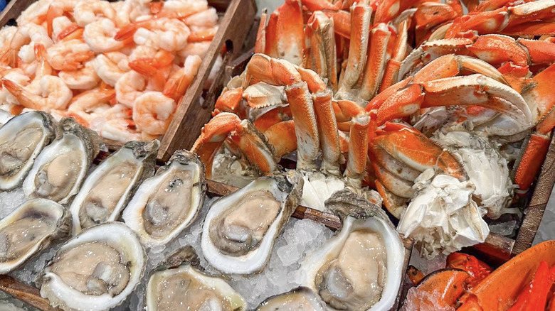 Seafood options at Cafe Sierra