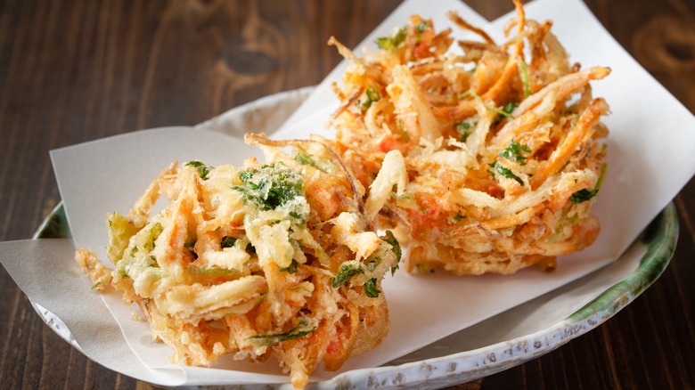 Mixed vegetable tempura