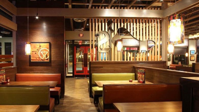 Interior of a Chili's Grill and Bar
