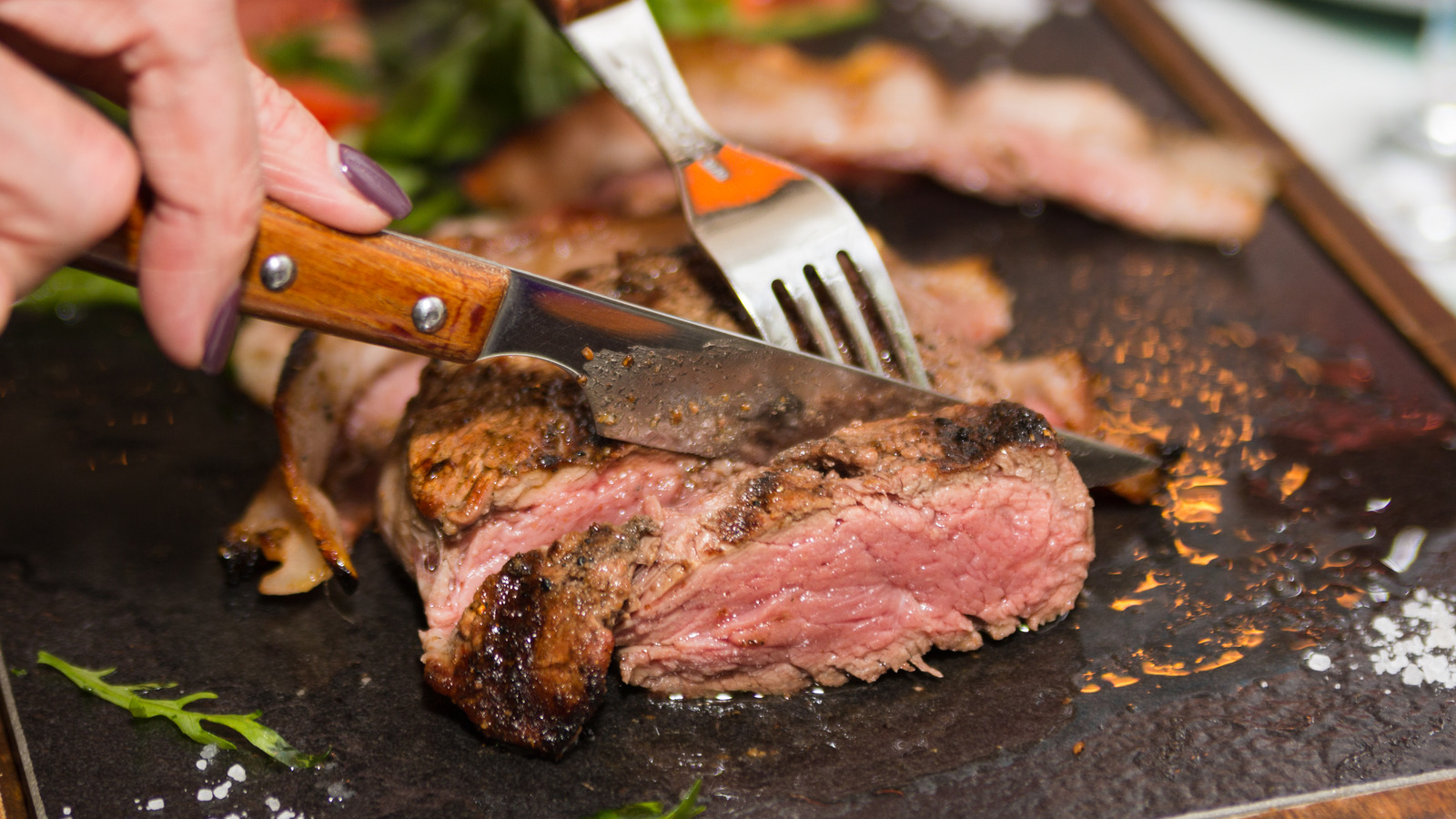 So schärfen Sie Steakmesser
