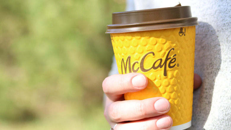 McCafe coffee to-go cup from McDonald's