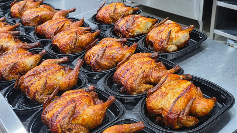 Rotisserie chicken.