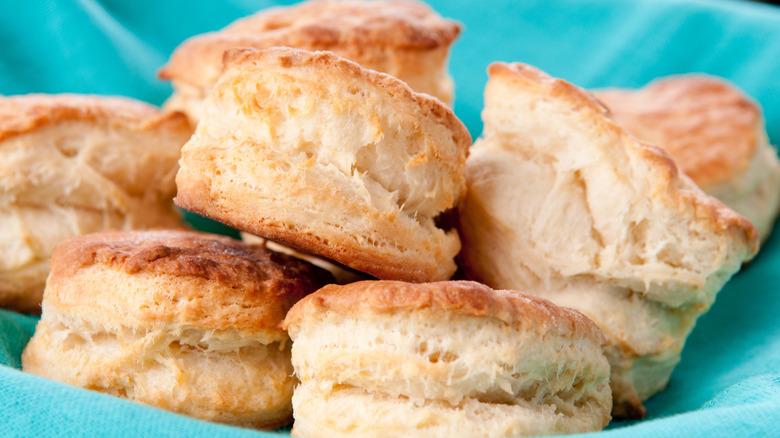 Fluffy buttermilk biscuits