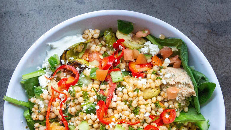 Veggie and lentil bowl from Cava