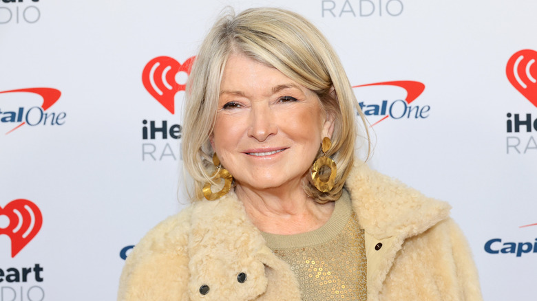 Martha Stewart at a medaia event