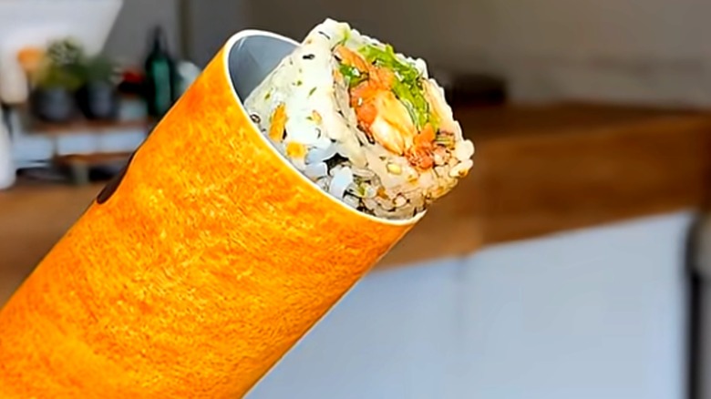 push pop sushi roll at Bloop Bloop in Chicago