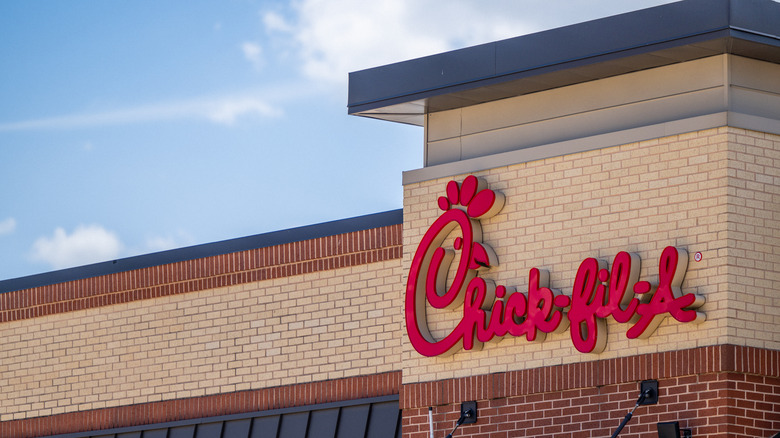 Chick-fil-A marquee