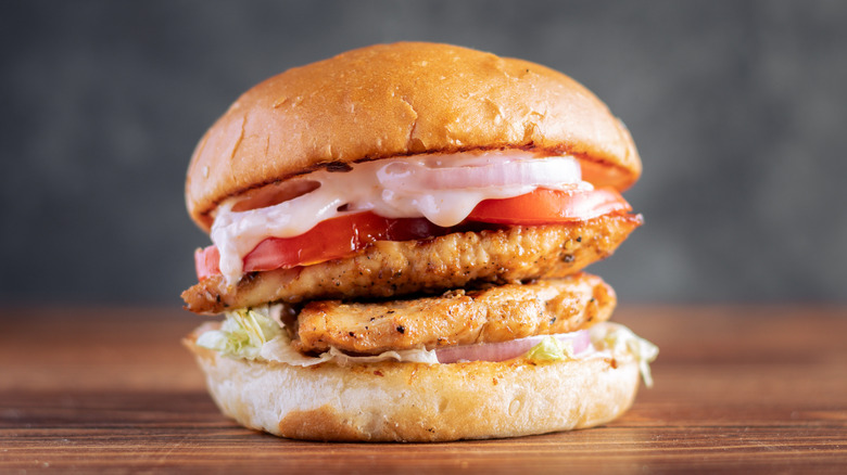 grilled chicken sandwich