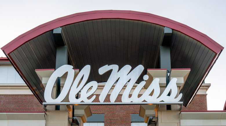 Ole Miss sign