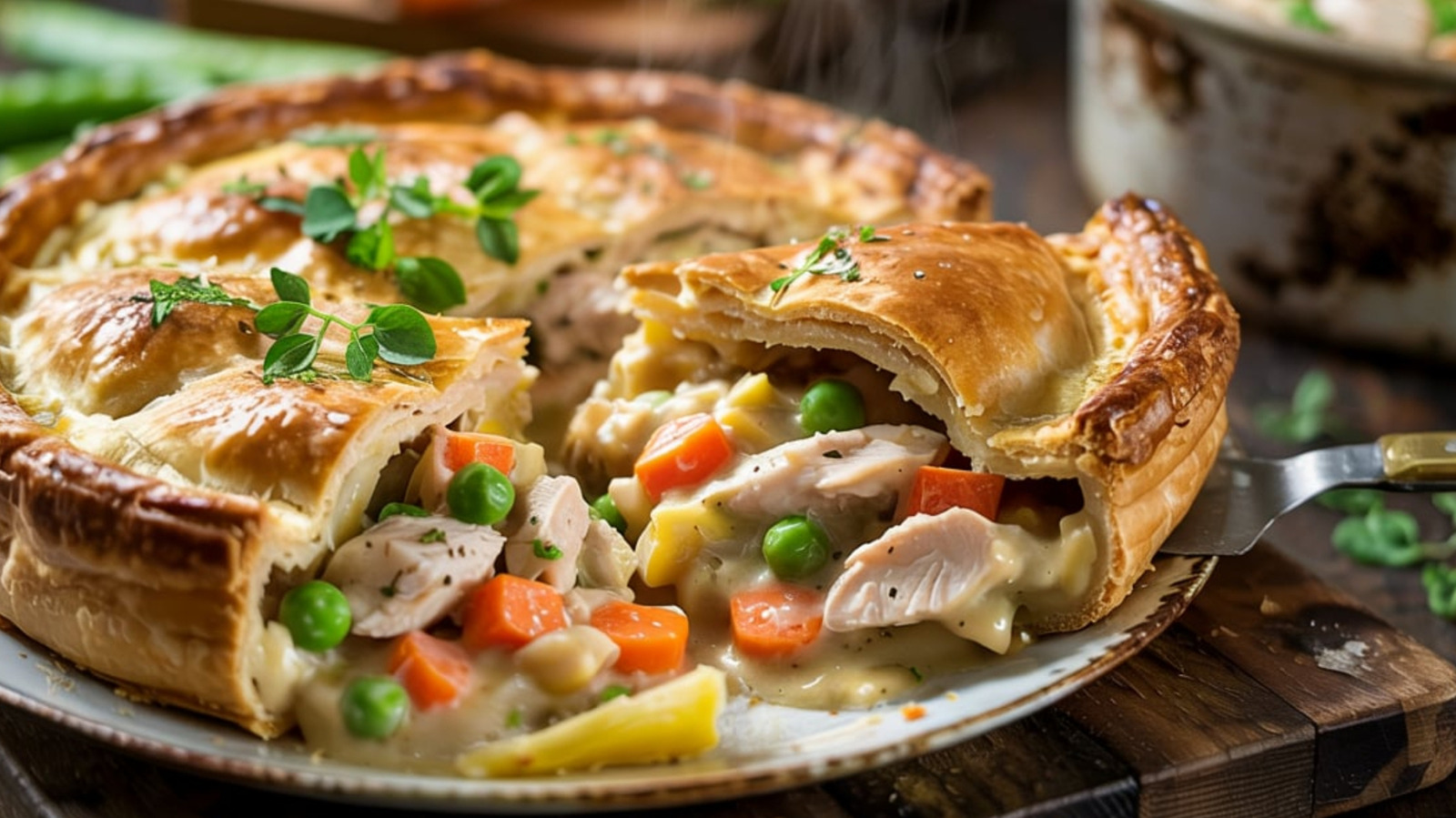 Puff Pastry Chicken Pot Pie
