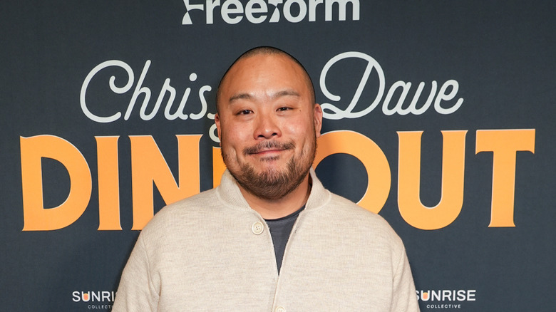 David Chang smiling at an event