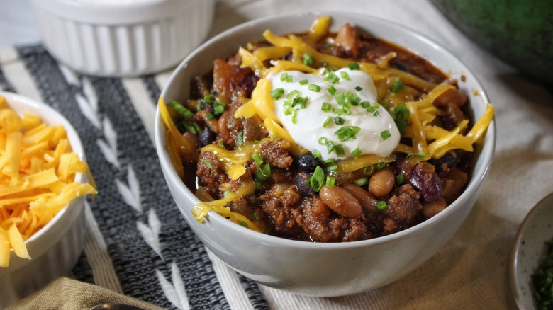 bowl of chili