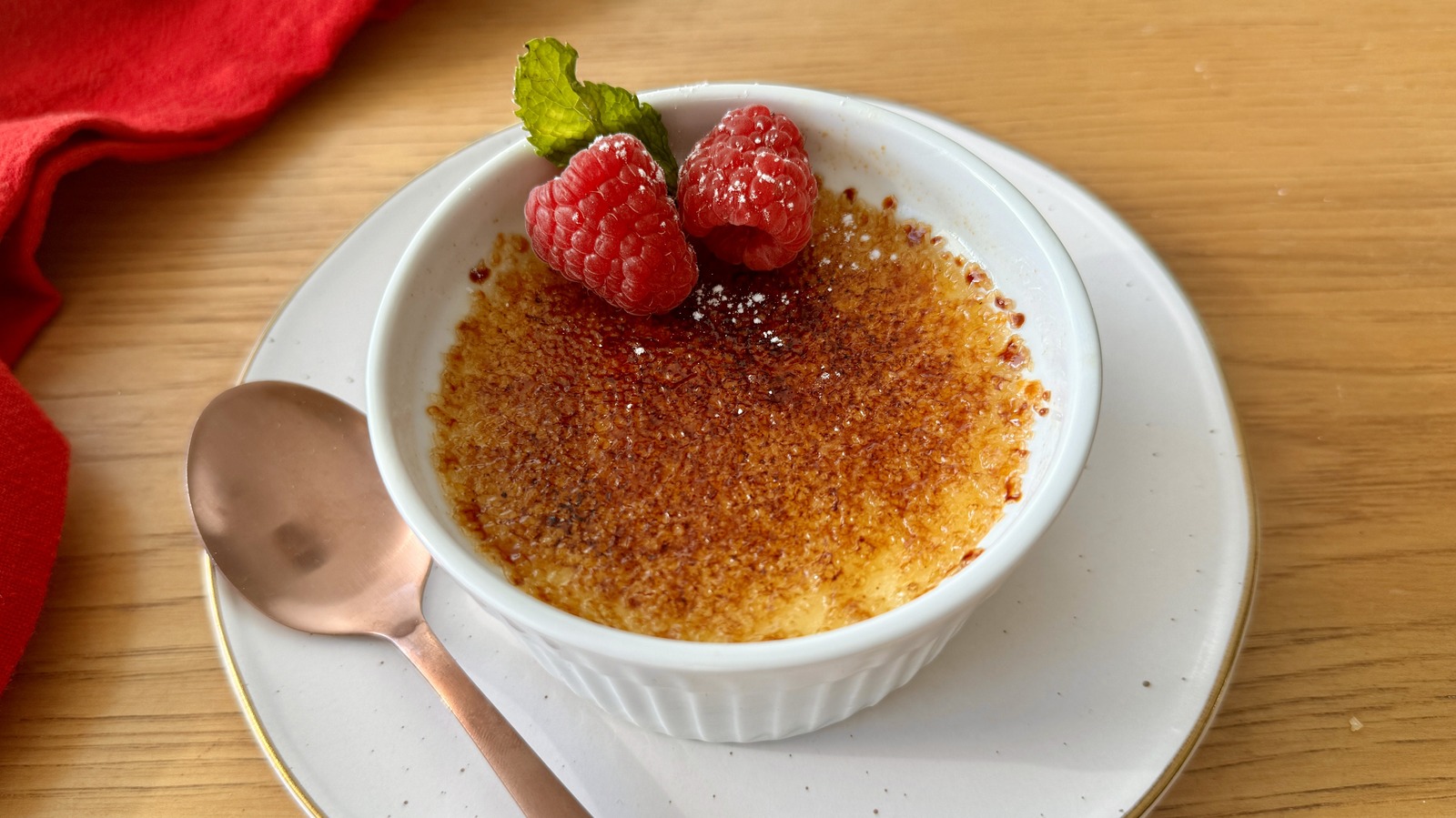 COM-FOUR® 6x Soufflévormen - Creme Brulee keramische schalen