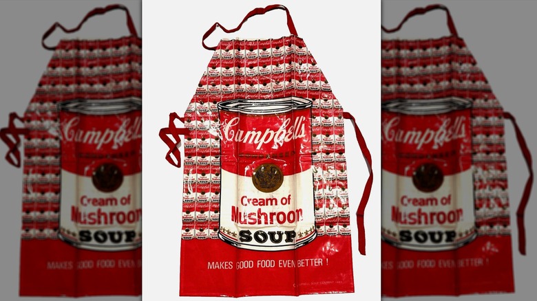 1983 Andy Warhol Campbell's apron