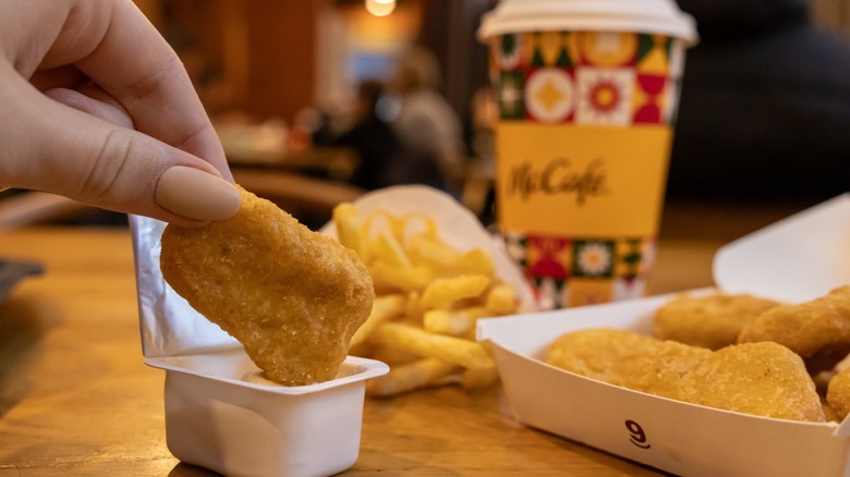 McDonald's packet condiments.